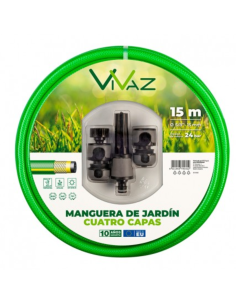 MANGUERA KIT VIVAZ VERDE 15M.