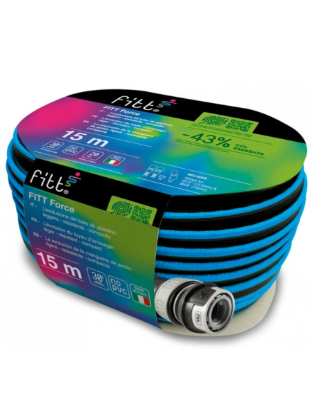 MANGUERA KIT FORCE AZUL 15M. 12,5 mm.