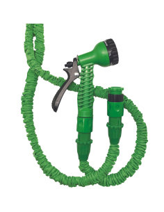 MANGUERA EXTENSIBLE VERDE 7,5M.