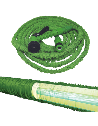 MANGUERA EXTENSIBLE VERDE 7,5M.