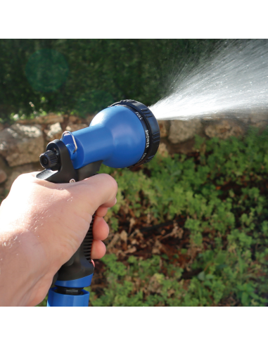 MANGUERA EXTENSIBLE PRO AZUL 15 M.