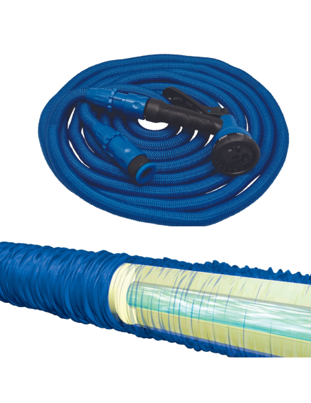 MANGUERA EXTENSIBLE PRO AZUL 22,5 M.
