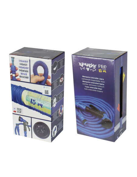 MANGUERA EXTENSIBLE PRO AZUL 22,5 M.