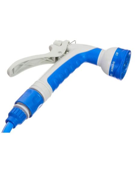 MANGUERA + SOPORTE TERRAZA 10 M. AZUL