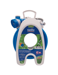MANGUERA + SOPORTE TERRAZA 10 M. AZUL
