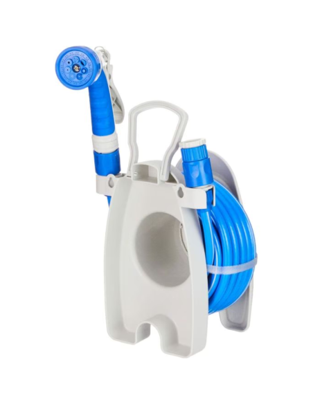 MANGUERA + SOPORTE TERRAZA 10 M. AZUL