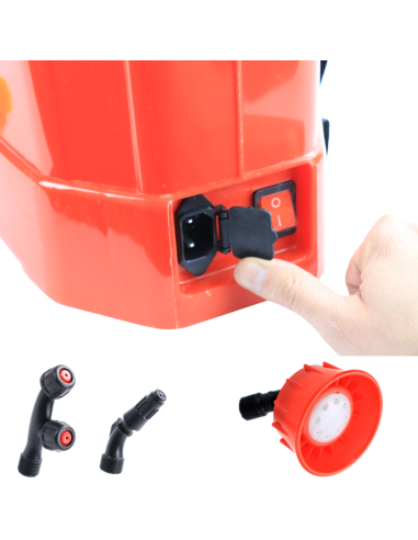 PULVERIZADOR A BATERIA 16 L.