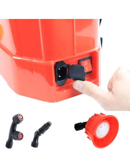 PULVERIZADOR A BATERIA 16 L.