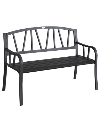 BANCO METAL NEGRO
