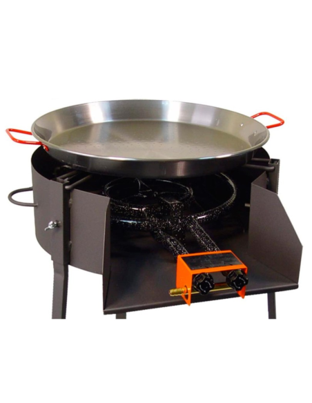 BARBACOA CARBON-LEÑA PAELLERO Ø60