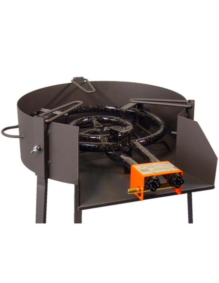 BARBACOA CARBON-LEÑA PAELLERO Ø60