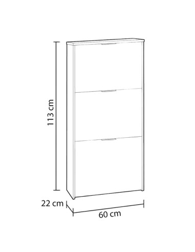 ZAPATERO 3 TRAMPONES BLANCO