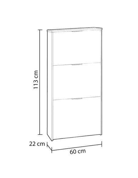 ZAPATERO 3 TRAMPONES BLANCO