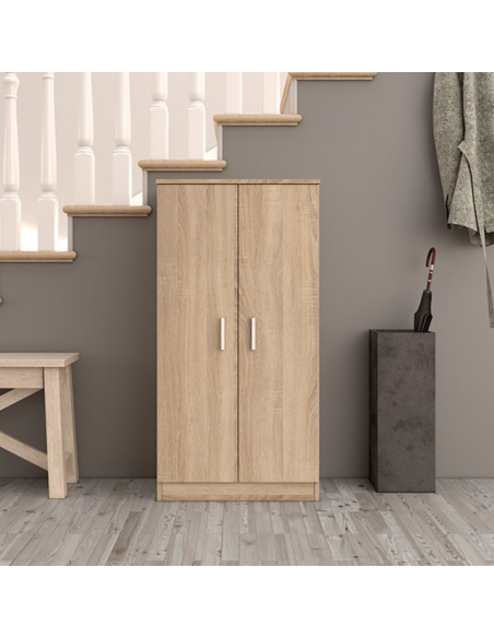 ZAPATERO ARMARIO BASIC ROBLE