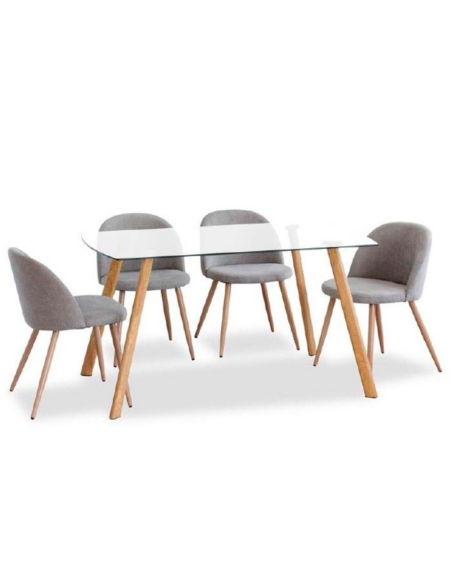 MESA COMEDOR CRYSTAL CRISTAL