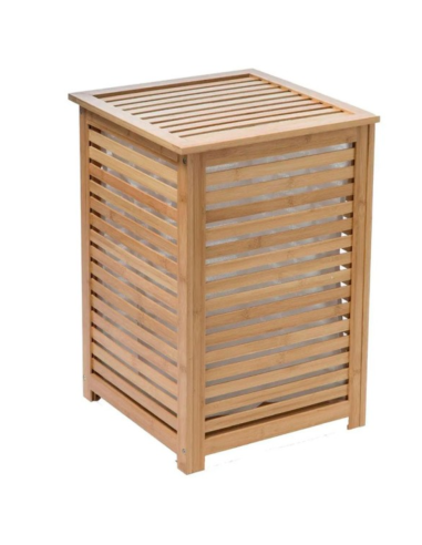 CESTO ROPA SUCIA BAMBÚ