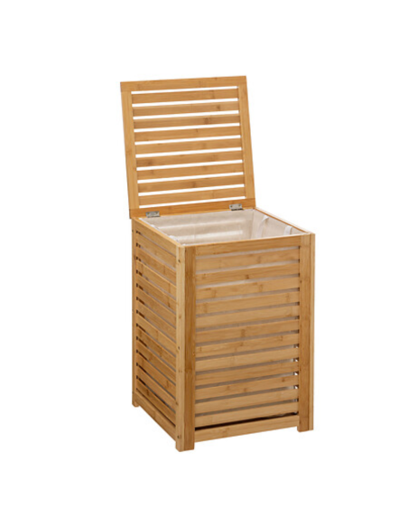 CESTO ROPA SUCIA BAMBÚ