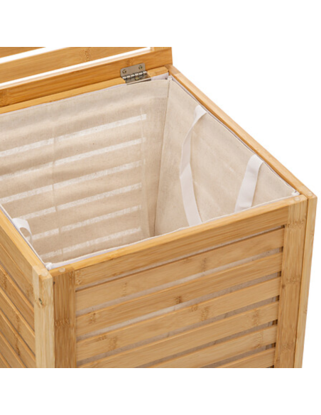 CESTO ROPA SUCIA BAMBÚ