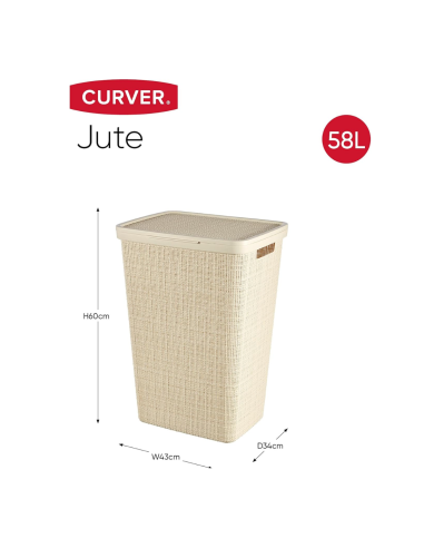 CESTO ROPA SUCIA JUTE