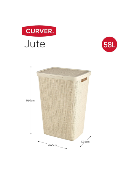 CESTO ROPA SUCIA JUTE