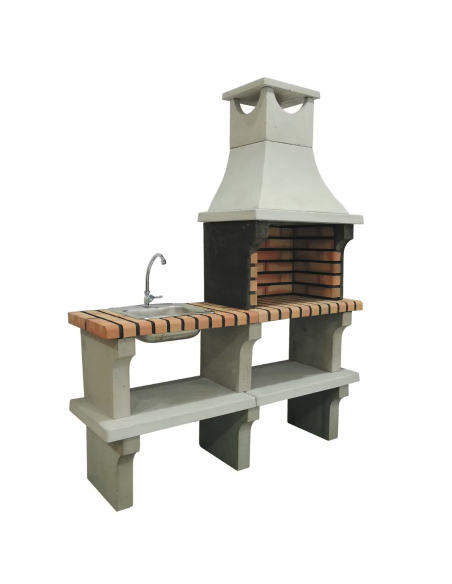 BARBACOA OBRA CON FREGADERO