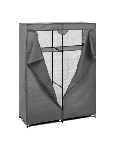 ARMARIO TELA GRIS 155x110x45