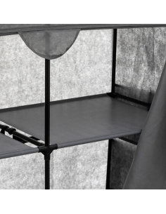 ARMARIO TELA GRIS 155x110x45 2