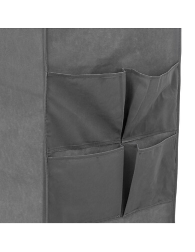 ARMARIO TELA GRIS 155x110x45