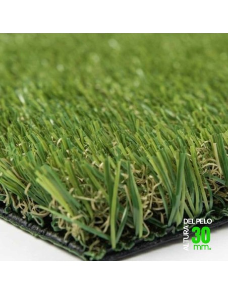 CÉSPED ARTIFICIAL ROLLO 2x5m. 30mm.