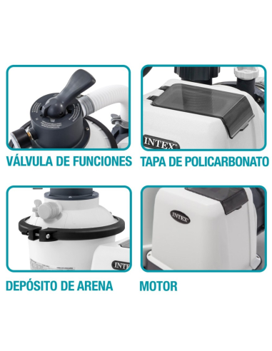 DEPURADORA ARENA 5700 L/H INTEX