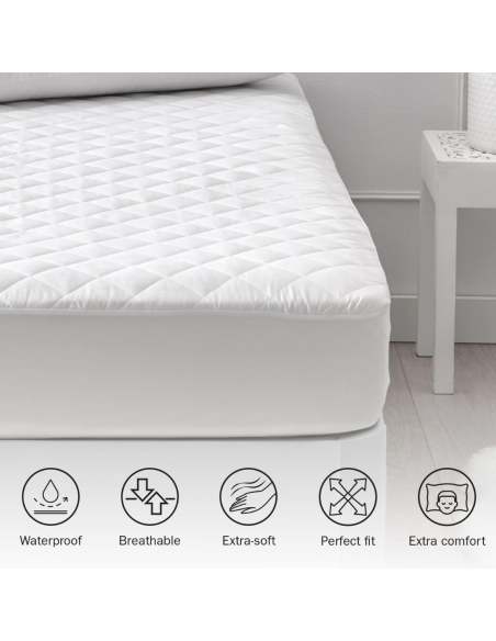 PROTECTOR COLCHÓN HIPOALÉRGICO CAMA 135 CM.PIKOLIN