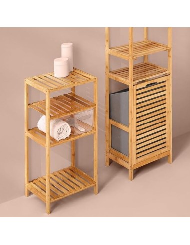 ESTANTERÍA BAÑO BAMBÚ