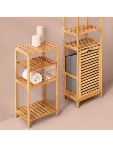 ESTANTERÍA BAÑO BAMBÚ