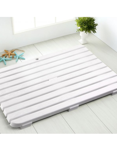 TARIMA DUCHA RECTANGULAR BLANCO