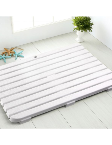 TARIMA DUCHA RECTANGULAR BLANCO