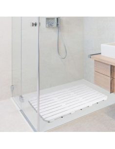 TARIMA DUCHA RECTANGULAR BLANCO 2