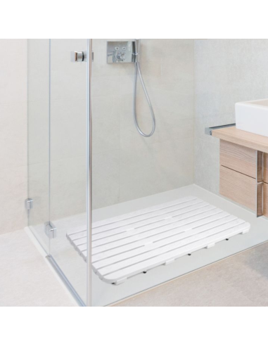 TARIMA DUCHA RECTANGULAR BLANCO