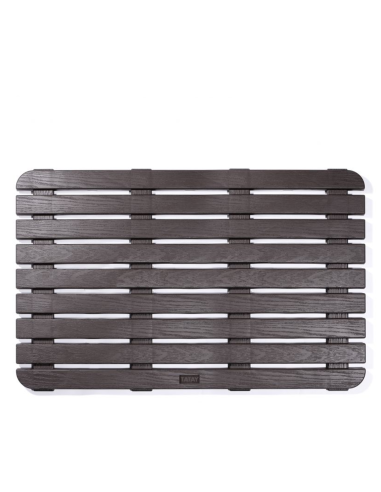 TARIMA DUCHA RECTANGULAR MARRÓN