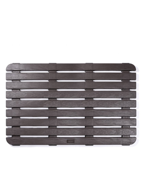 TARIMA DUCHA RECTANGULAR MARRÓN