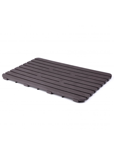 TARIMA DUCHA RECTANGULAR MARRÓN