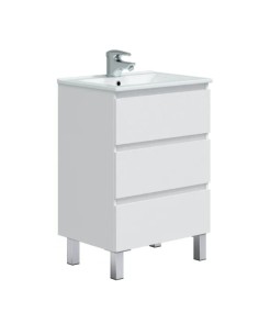 MUEBLE BAÑO 60 BLANCO BRILLO