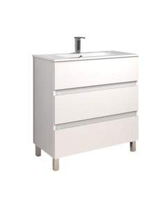 MUEBLE BAÑO 80 BLANCO BRILLO