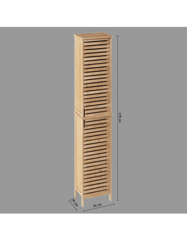 COLUMNA BAÑO BAMBÚ