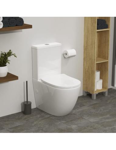 WC SANITARIO PACK SALIDA DUAL BLANCO