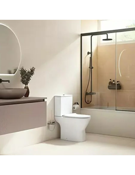 WC SANITARIO PACK SALIDA DUAL BLANCO