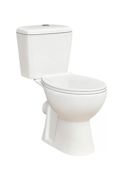 WC SANITARIO BLANCO SALIDA PARED HORIZONTAL