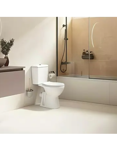 WC SANITARIO BLANCO SALIDA PARED HORIZONTAL