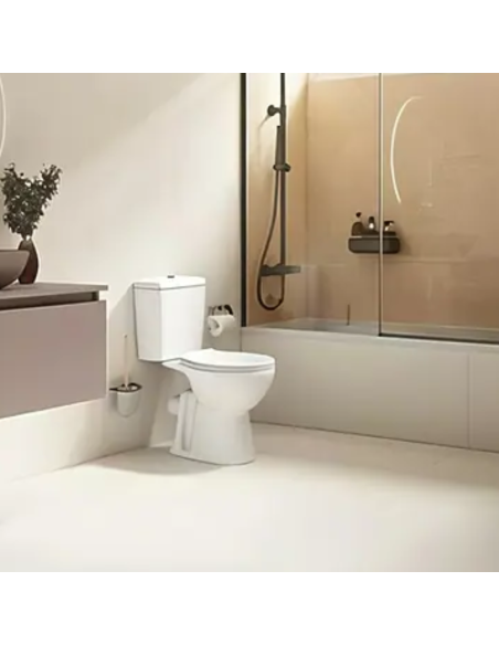 WC SANITARIO BLANCO SALIDA PARED HORIZONTAL