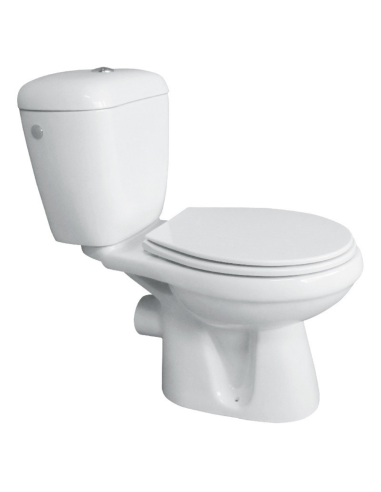 WC SANITARIO BLANCO SALIDA PARED HORIZONTAL