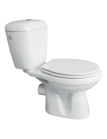 WC SANITARIO BLANCO SALIDA PARED HORIZONTAL